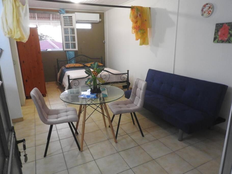Studio Hibiscus-Ch Vue Sur Mer,Plage,Clim Les Anses-d'Arlets Eksteriør bilde