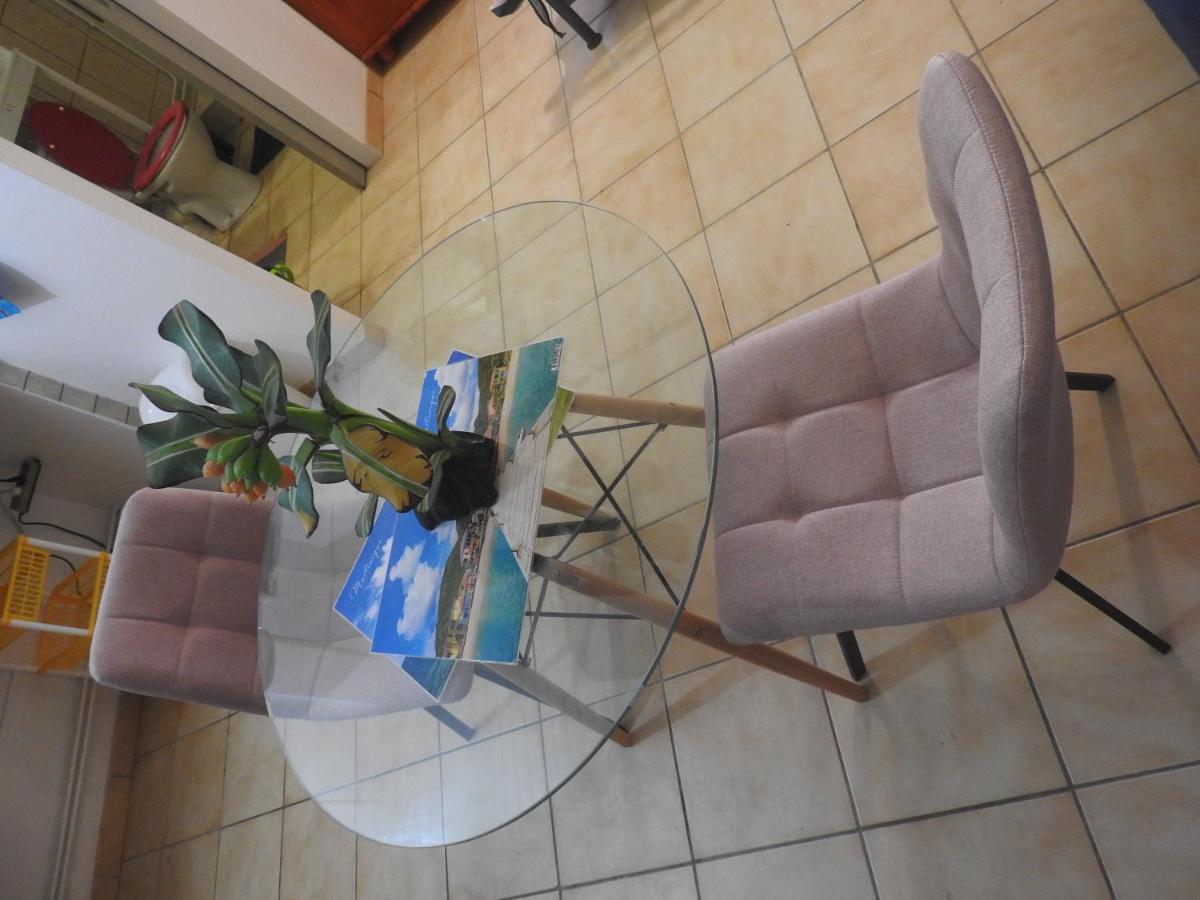 Studio Hibiscus-Ch Vue Sur Mer,Plage,Clim Les Anses-d'Arlets Eksteriør bilde