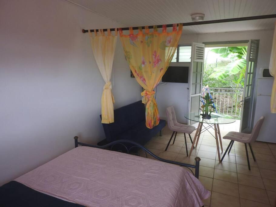 Studio Hibiscus-Ch Vue Sur Mer,Plage,Clim Les Anses-d'Arlets Eksteriør bilde