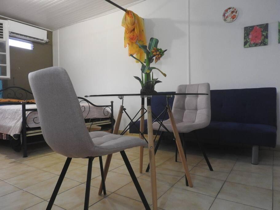 Studio Hibiscus-Ch Vue Sur Mer,Plage,Clim Les Anses-d'Arlets Eksteriør bilde