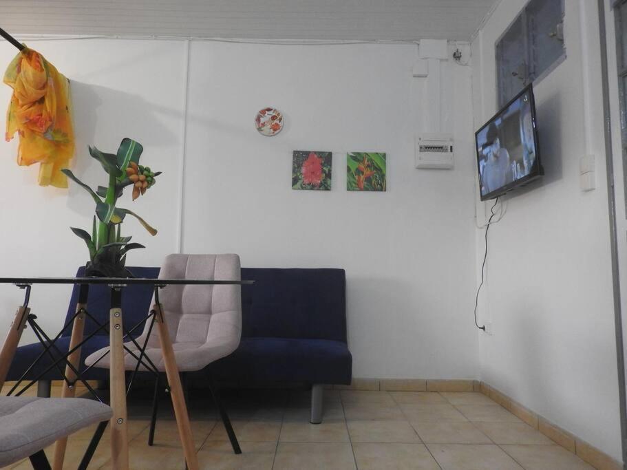 Studio Hibiscus-Ch Vue Sur Mer,Plage,Clim Les Anses-d'Arlets Eksteriør bilde